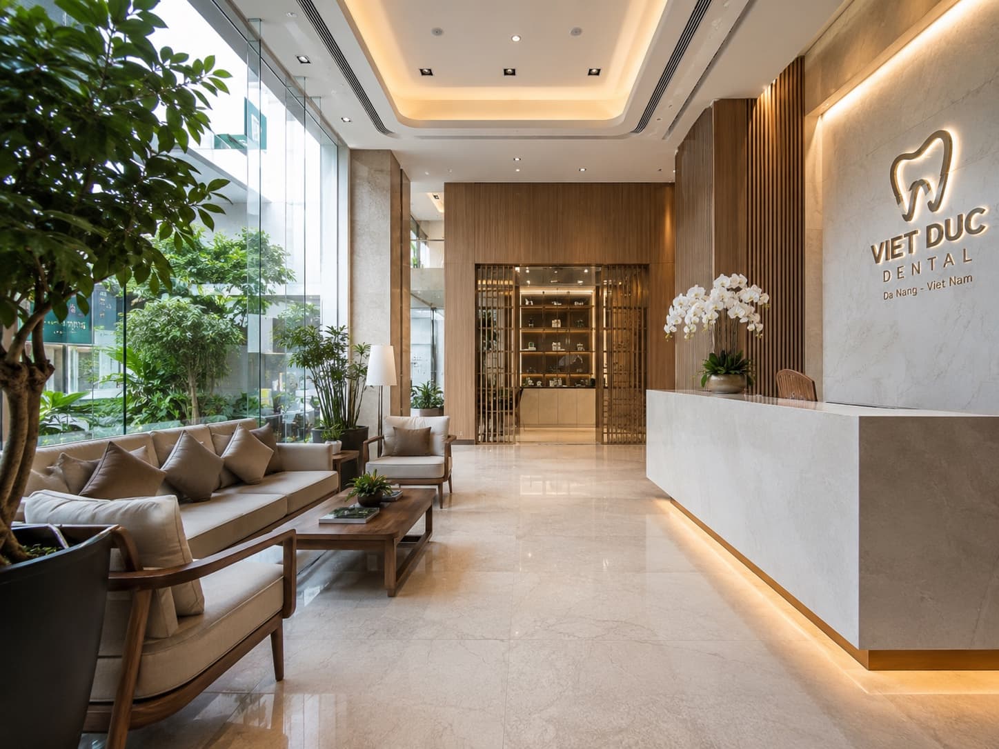 A modern dental clinic interior