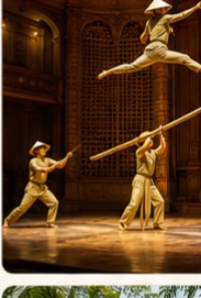 A O Show at the Saigon Opera House