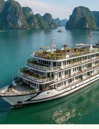 Ha Long Bay or Lan Ha Bay overnight cruise