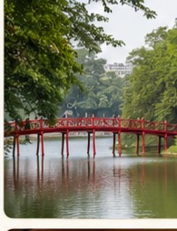 Hoan Kiem Lake & Ngoc Son Temple